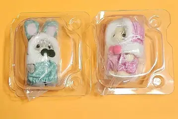 아기 컬러풀 토끼 코스튬