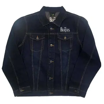 THE BEATLES 데님 자켓 X-Large 로고 데님 자켓