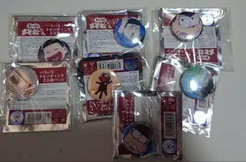 영화 오소마츠 6쌍둥이 이것저것 트레이딩 미니 캔뱃지 세트