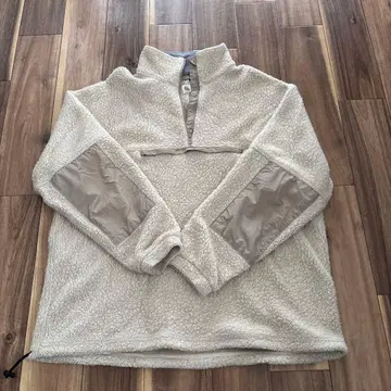 KAPTAIN SUNSHINE 아이보리 하프 지퍼 아우터