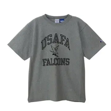Champion 리버스위브 USAFA 티셔츠 M 사이즈 그레이