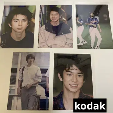 아라시 마츠모토 준 kodak 패밀리 클럽 공식 사진 5장