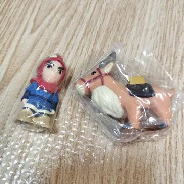 새상품 단종 손가락 인형 모노노케 히메 아시타카 야클 지브리