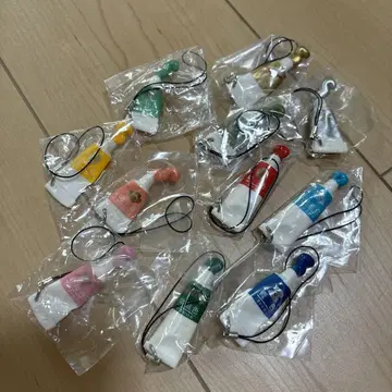 물감 키링