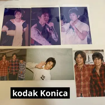 아라시 마츠모토 준 kodak 코니카 패밀리 클럽 공식 사진 6장