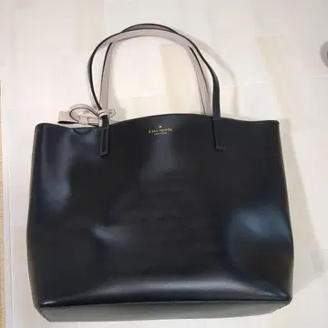 kate spade 블랙 토트백 리본 포함