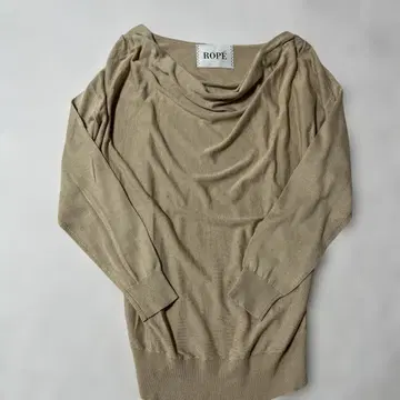 로페 롱 니트