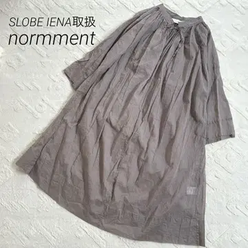 IENA 취급 normment 노먼트 코튼 원피스 인도산 프리