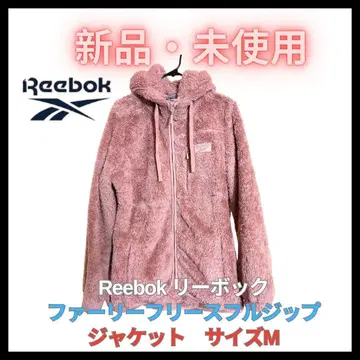 Reebok 리복 여성용 플리스 자켓 사이즈 M 핑크