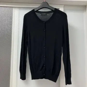 미사용 잉게보그 블랙 가디건 긴팔