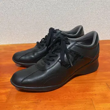 호킨스 스포츠 레더 스니커즈 블랙 23.5cm