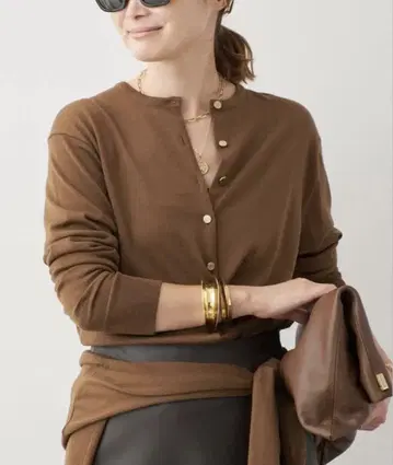 [ 컨디션 최상 ] MUSEDeuxiemeClasse 가디건 내추럴 컬러