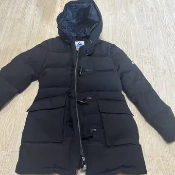 케이프 하이츠 다운 코트 블랙