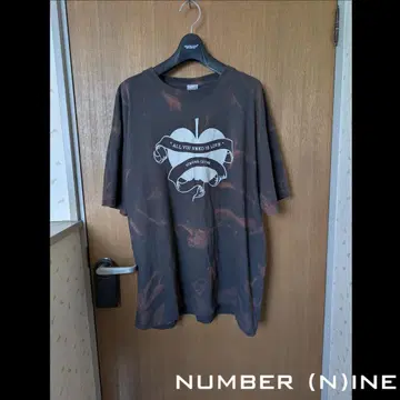 NUMBER (N)INE 타이다이 패턴 T셔츠 L