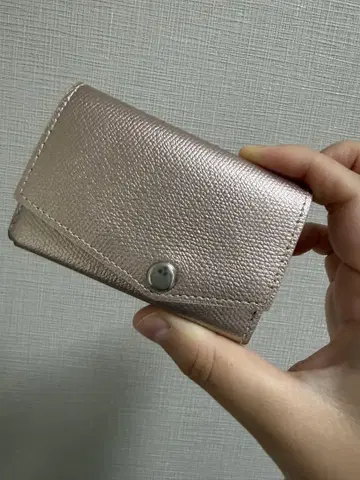 아브라사스 작은 지갑 핑크