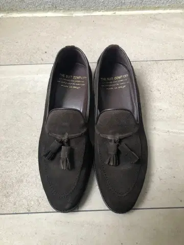 THE SUIT COMPANY 태슬 로퍼 다크 브라운