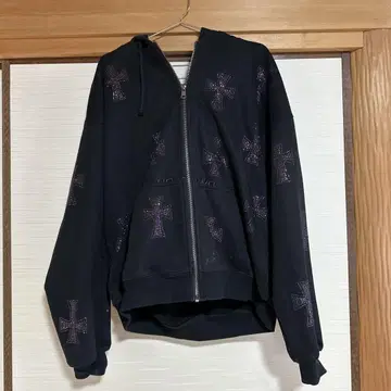 nknown london 지퍼 후드티