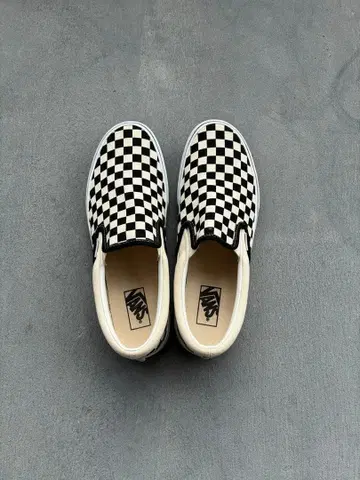 VANS 슬립온 체커보드