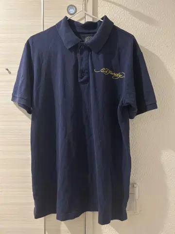 Ed Hardy 네이비 피케 셔츠 네이비 m 사이즈