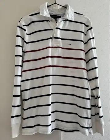 [ 새상품급 ] TOMMY HILFIGER 긴팔 피케 셔츠