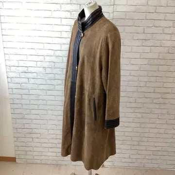 10.20 t662 빈티지 가죽 자켓 긴팔 라무 가죽