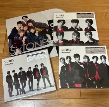 SixTONES 데뷔 3형태 세트 특전 포함