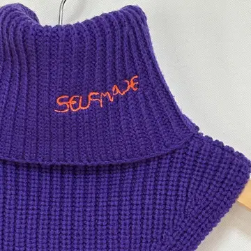 SELFMADE 셀프메이드 넥워머 니트 이탈리아제