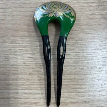 비녀 헤어콤 금채 머리 장식 기모노 일본 의류 잡화
