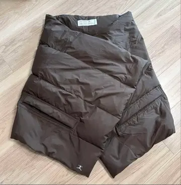 DANSKIN 브라운 다운 케이프