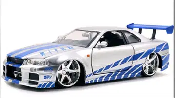 jada toys 와일드 스피드 브라이언 R34 GT-R