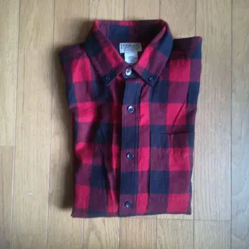L.L. Bean 체크 플란넬 셔츠