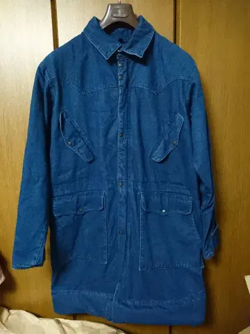 80s 빈티지 j.peterman 데님 더스터 코트 M 아카이브