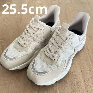 [미사용에 가까움] [핸즈프리] [엄마에게 친절한] 25.5cm 스니커즈