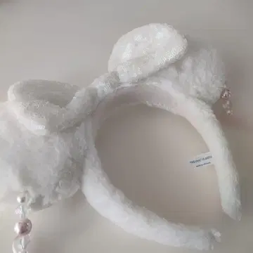 도쿄 디즈니 리조트 화이트 머리띠