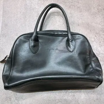 에네스베 보야주 미니 보스턴 백 블랙 핸드백 블랙