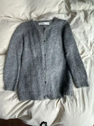 ZARA 그레이 긴팔 가디건