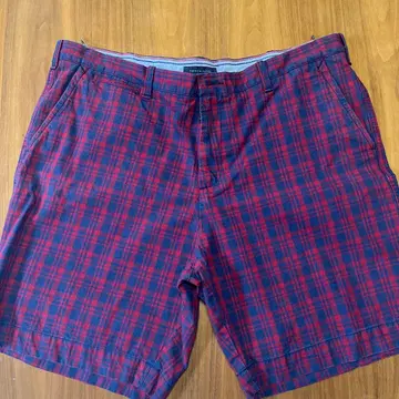 레어 TOMY HILFIGER 남성용 하프 팬츠 42 빅 사이즈