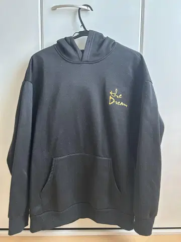 the Dream 블랙 후드티와 팬츠 세트