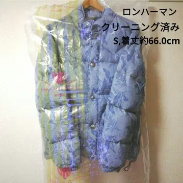 론 헤르만 데님 다운/다운 자켓 새상품급 알로하 패턴 콘초