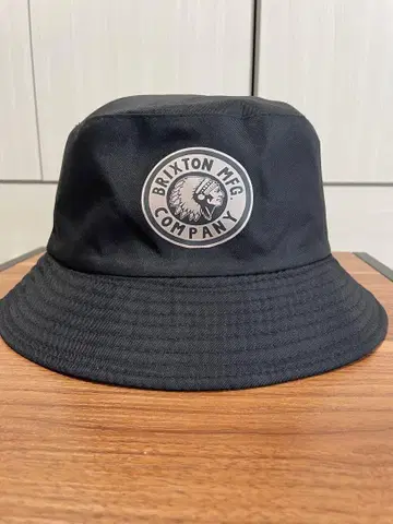 새상품 Brixton 블랙 버킷 햇 레어