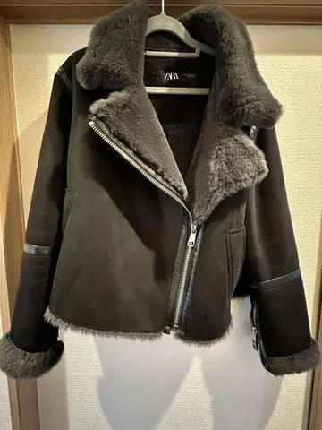 ZARA 무스탕 코트