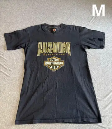 Harley-Davidson 로고 T셔츠 블랙