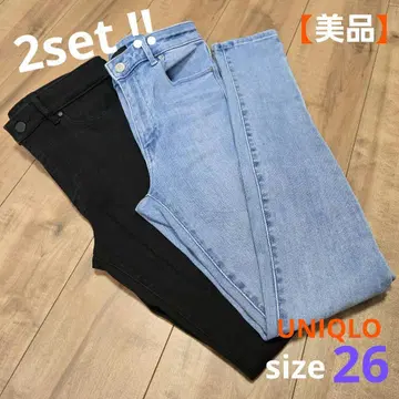 [새상품급] 울트라 스트레치 스키니 하이라이즈 진 26 유니클로