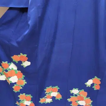 순수 실크 이중 기모노 호몬기 7800엔