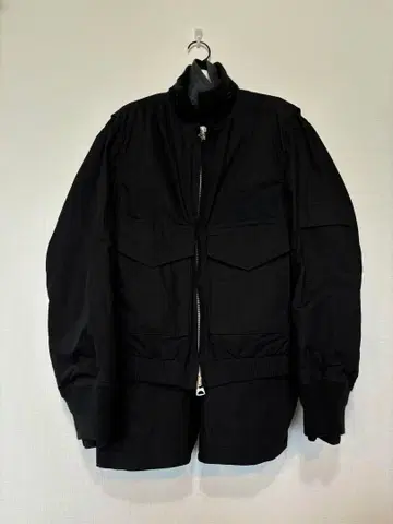 Sacai 24-03431M RipStop 밀리터리 자켓