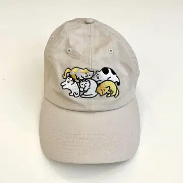 고양이 자수 캡 new hatton