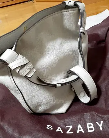 SAZABY 가죽 토트백