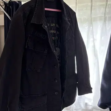 새상품급 남성용 M 아비렉스 자수 수베니어 퍼티그 자켓
