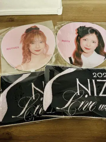 NiziU Live with U 2025 Face To Face 굿즈