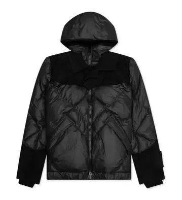 sacai 20-02414M 멜톤 패디드 블루종